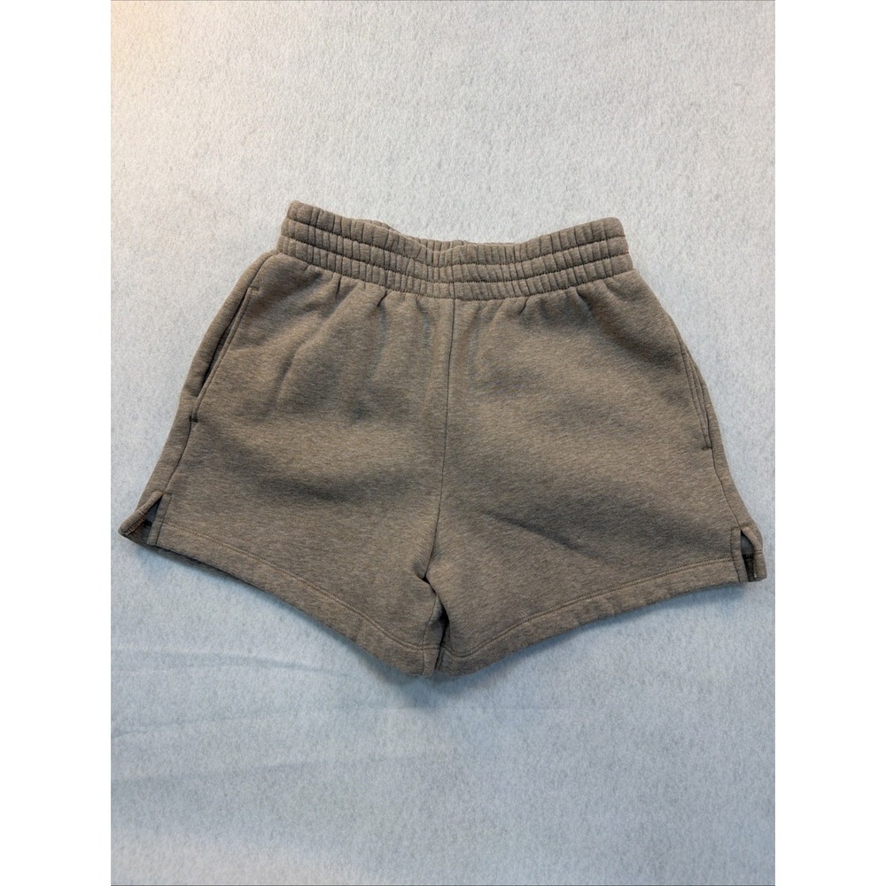Women’s Casual Elastic Waist Shorts - Gray